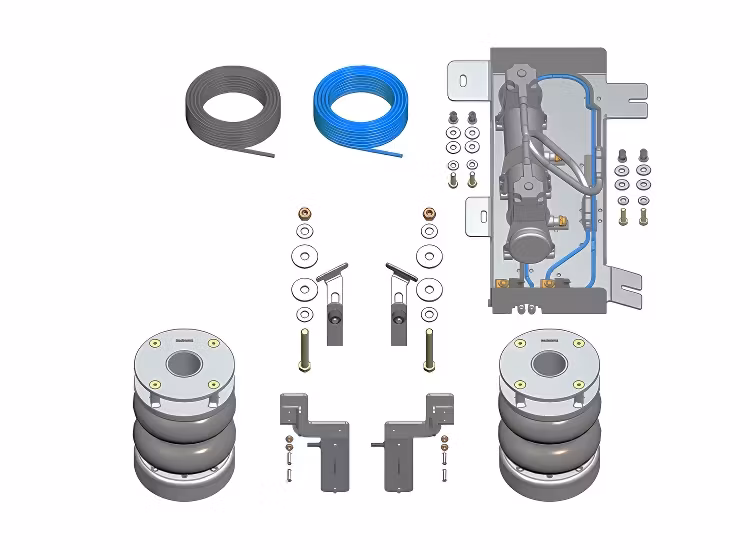 Full Air Suspension Smart Air inkl. kompressor VW T5 / T6 / T6.1