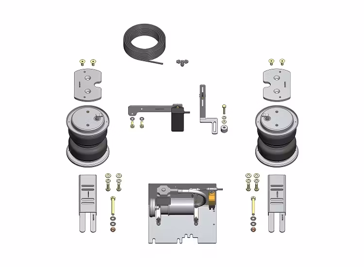 Luftfjädring Smart Air inkl. kompressor Navara D23 2015+