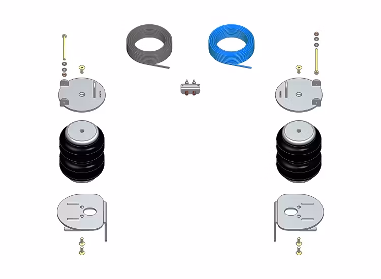 Luftfjädring manuell Toyota Hilux 2016+