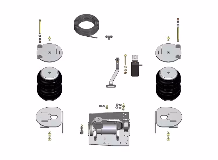 Luftfjädring Smart Air inkl. kompressor Toyota Hilux 2016+