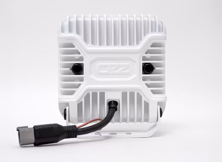 2-Pack OZZ SQR 7 tum LED extraljus med kabelsats