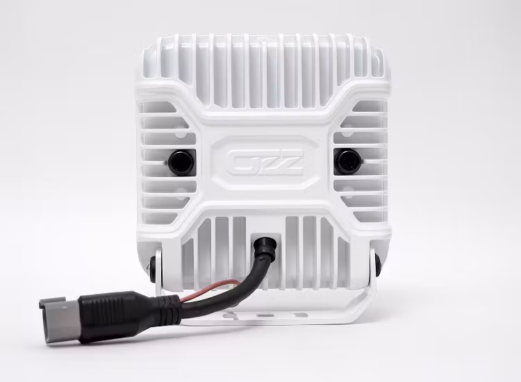 2-Pack OZZ SQR 9 tum LED extraljus med kabelsats