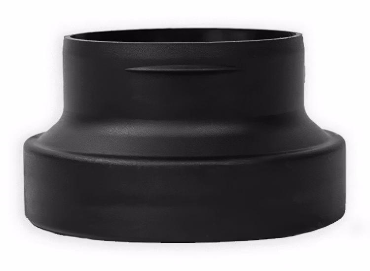 Övergång 75mm-60mm för högtemperaturslang