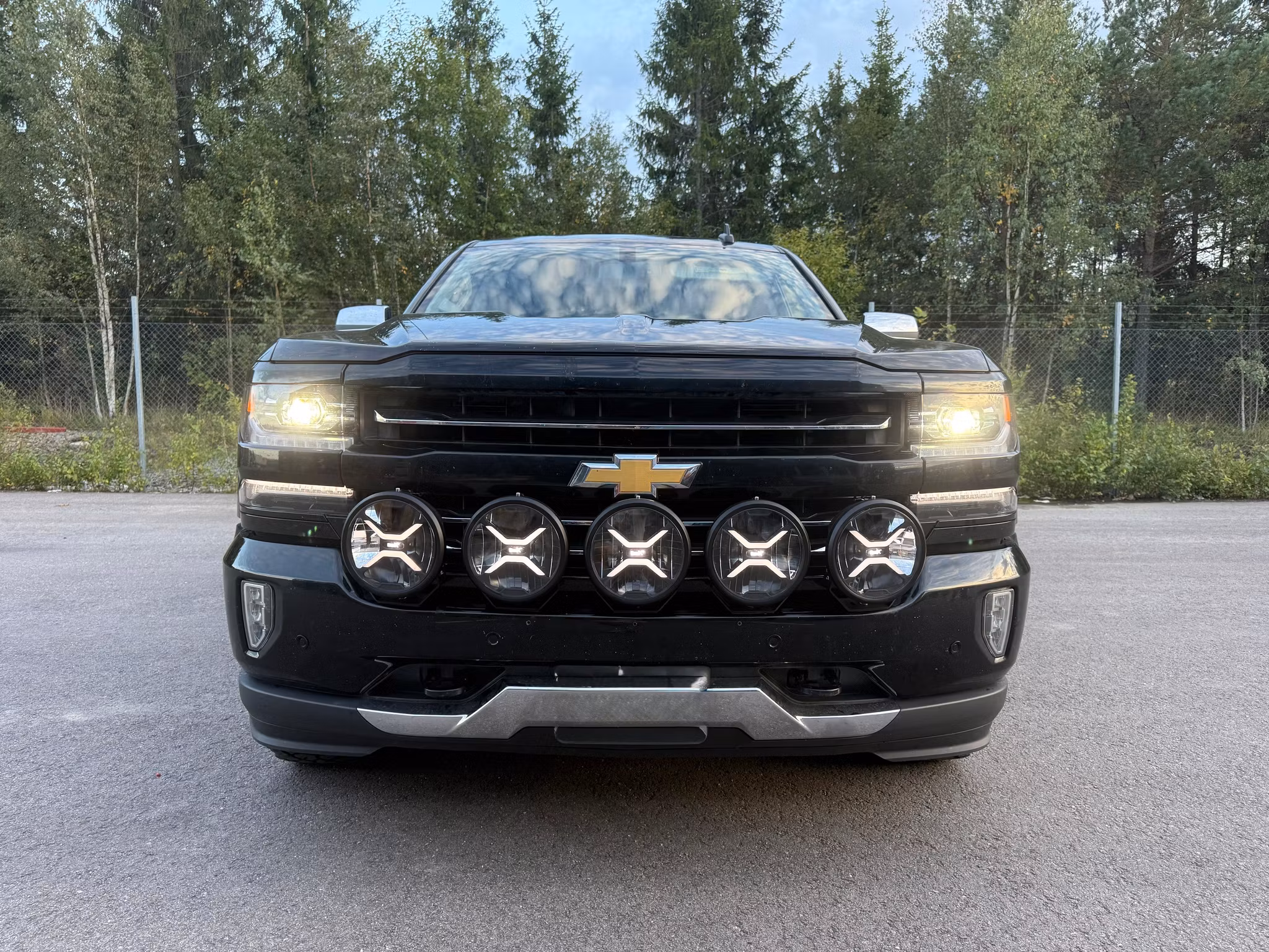 BaseX Lights 9 tum LED-extraljus med positionsljus