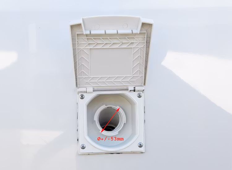 HEOS Water Connector Tanklock 77/67 mm