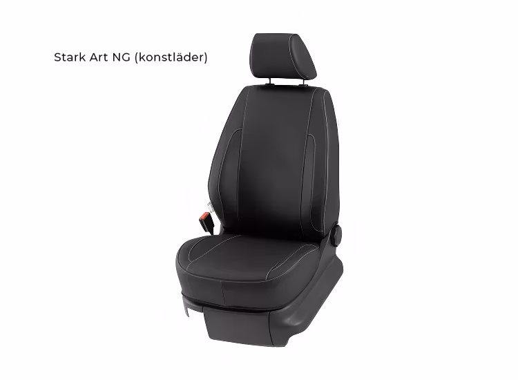 Bilklädsel framsäte 1+1 Ford Connect Transit 2024+ / VW Caddy Mk5 Skåp 2021+