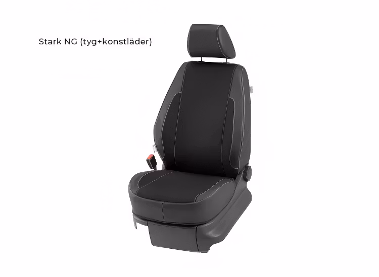 Bilklädsel framsäte 1+1 Ford Connect Transit 2024+ / VW Caddy Mk5 Skåp 2021+