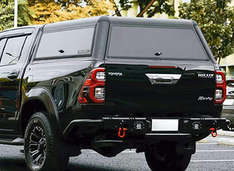 Rival Hardtop flakkåpa aluminium Toyota Hilux D/C 2015+