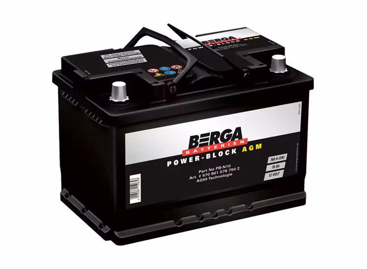 BERGA PB-N10 Power Block AGM 12V 70Ah