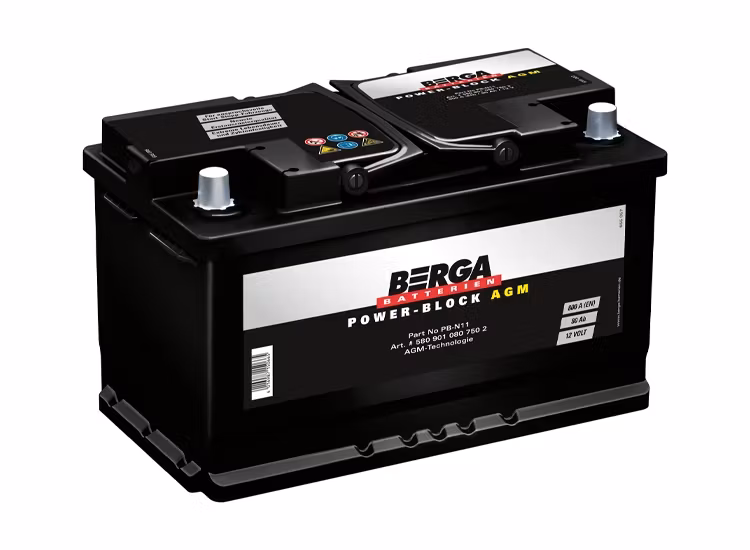 BERGA PB-N10 Power Block AGM 12V 80Ah