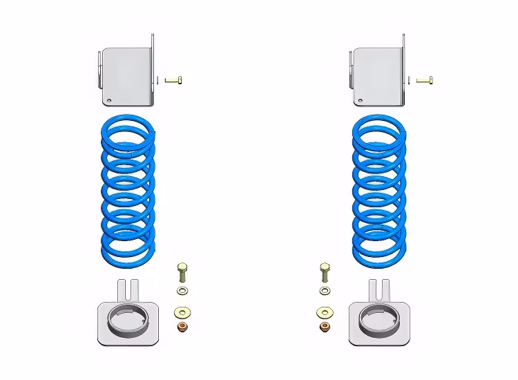 Hjälpfjädring bak 0-Max last e-Sprinter RWD 2025+