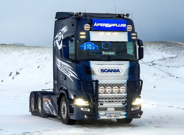 OZZ XR3 P9" 65 LED Extraljus