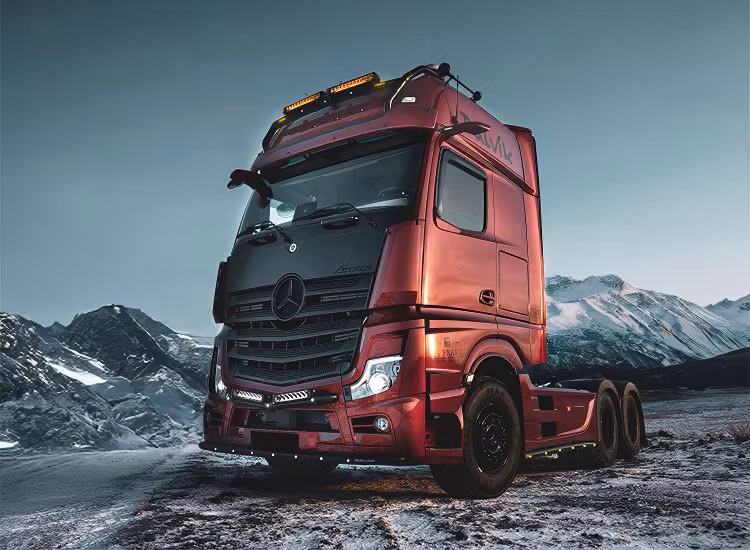 Lazer Triple-R 1250 med varningsljus