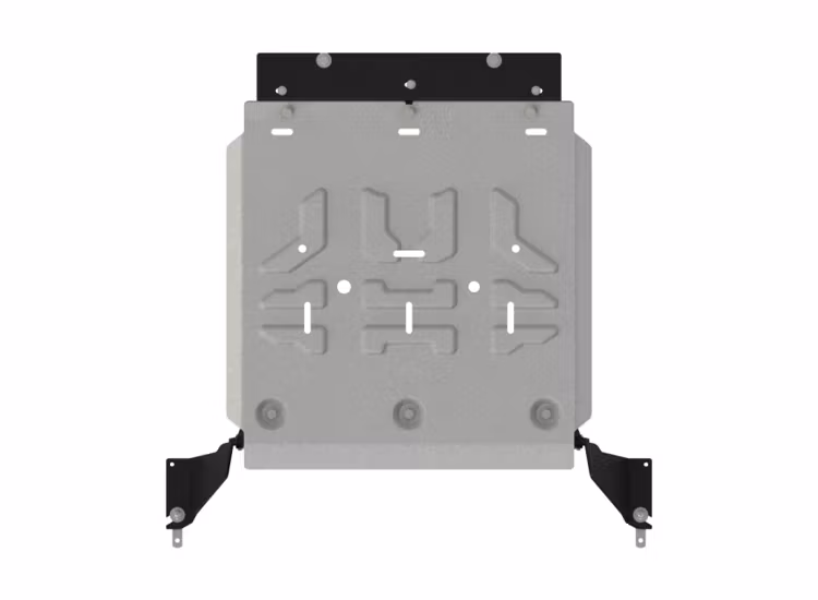 Underkörningsskydd Alu 6mm fördelningslådan Sprinter 4X4 2022+