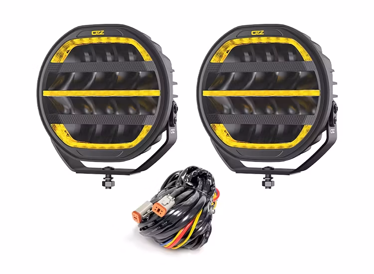 2-Pack OZZ XR3 P9 tum 65 LED Extraljus