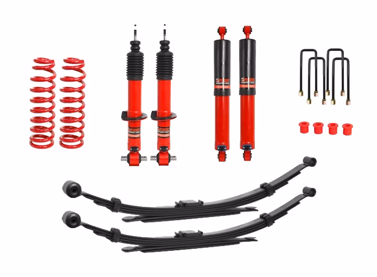 Pedders foamcell ställbar höjningssats HD 300kg+50mm Ford Ranger 2023+