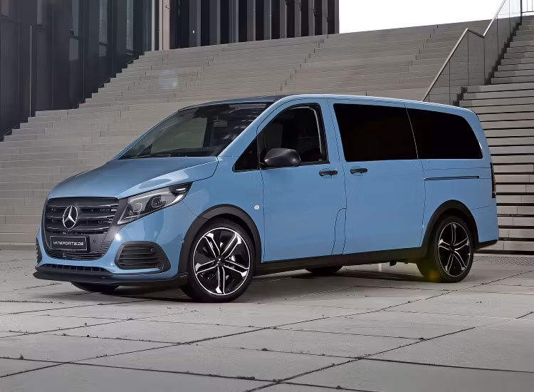 Skärmbreddare mattsvarta +20mm Mercedes Vito / V-Klass 2024+