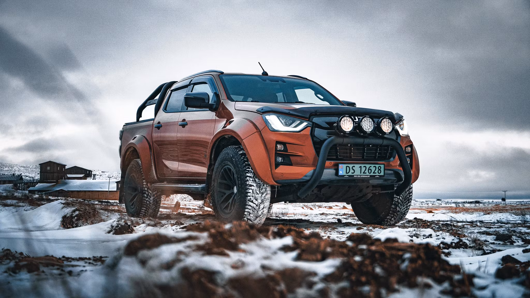 Frontbåge Misutonida 76mm ECE-Godkänd Isuzu D-Max 2024+