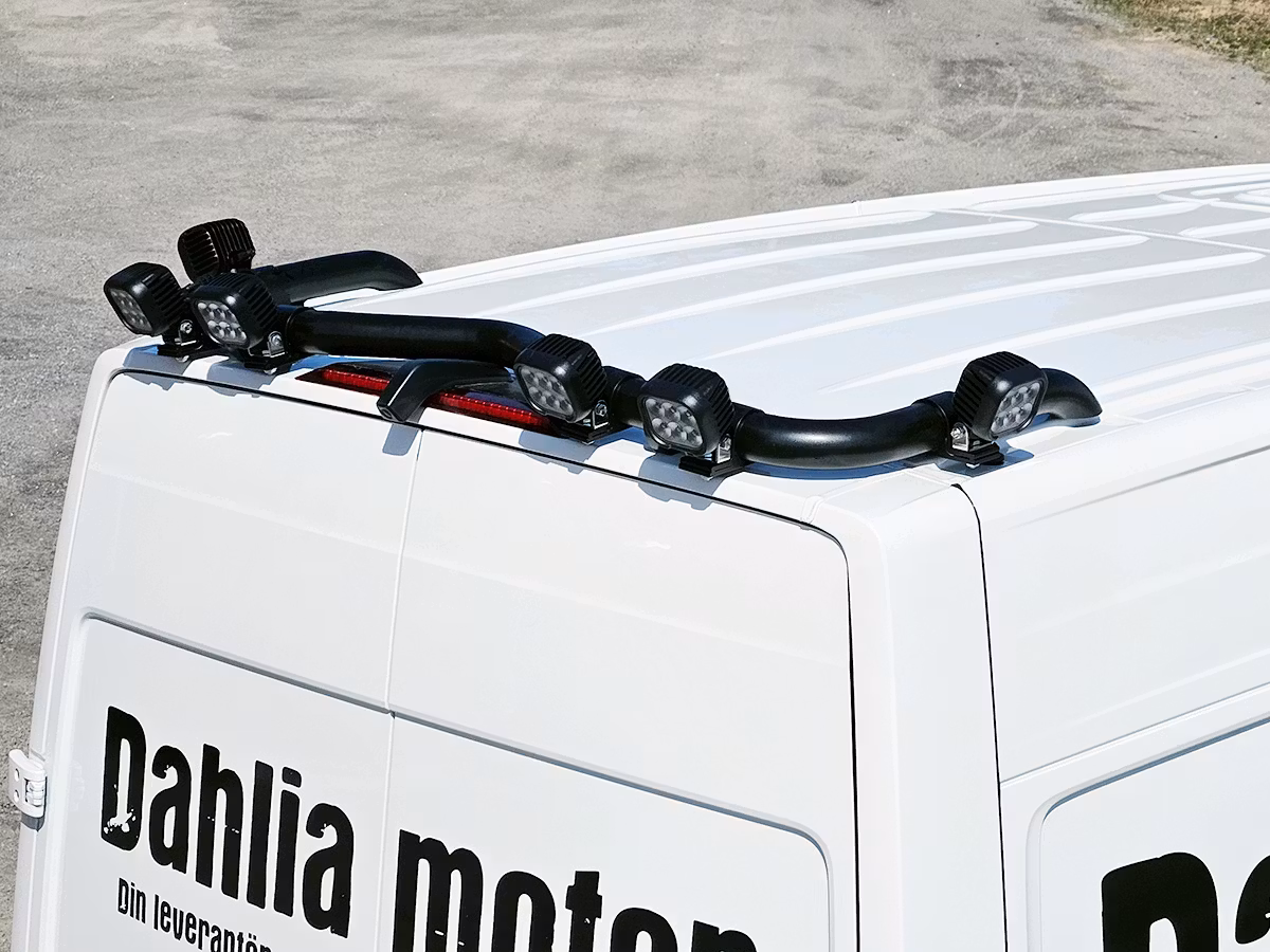 Takbåge bak T-Rack H2/H3 för takmonterad kamera Crafter/MAN TGE 2017+