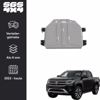 Hasplåt fördelningslåda Alu 6 mm Volkswagen Amarok 2.0l 2023+