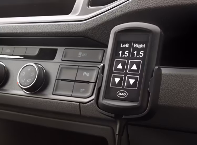 Luftfjädring inkl. kompressor med digital panel - Isuzu D-Max 2021+