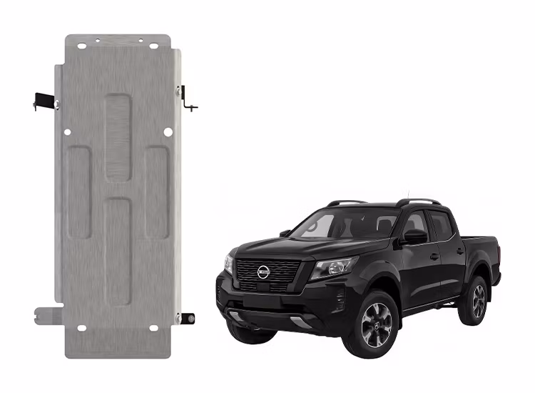 Hasplåt tank aluminium Nissan Navara 2018+