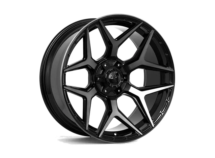 DIRT A.T D44 Flatblack tinted face 10x22 5x127/139,7 ET-20 CB78,1
