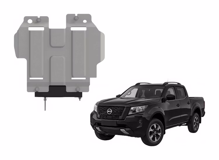 Hasplåt motor aluminium Nissan Navara 2018+