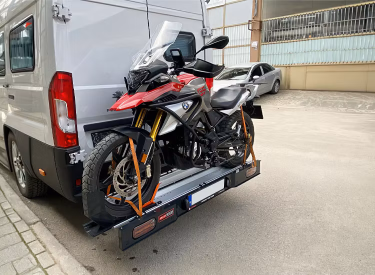 Proff Trailmaster motorcykel / mopedhållare foldflex 165kg