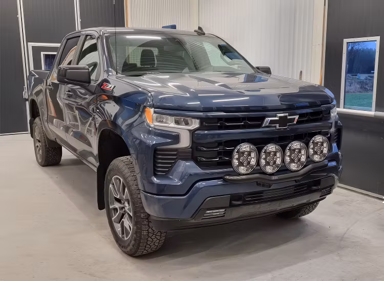 Q-light extraljusbåge Chevrolet Silverado Diesel 2023+