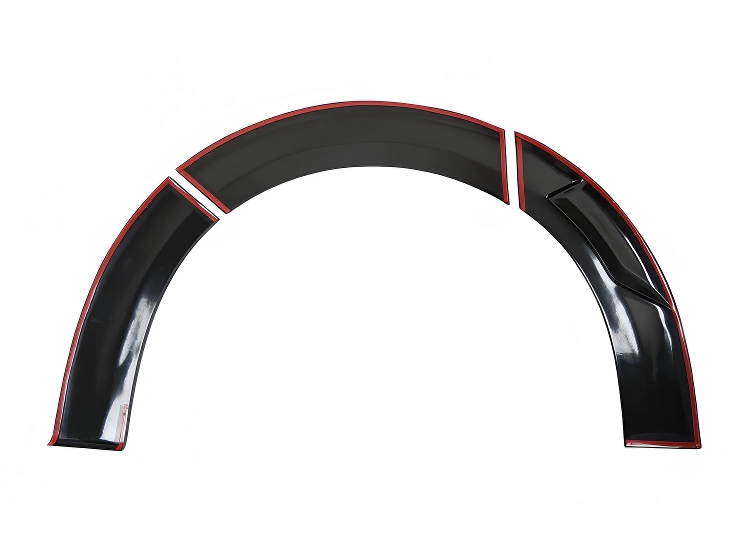 Skärmbreddare mattsvarta VW Transporter T7 2024+