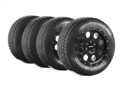 Delta 4X4 Klassik B 6/130 18" fälgpaket med Loder tire 255/55R18