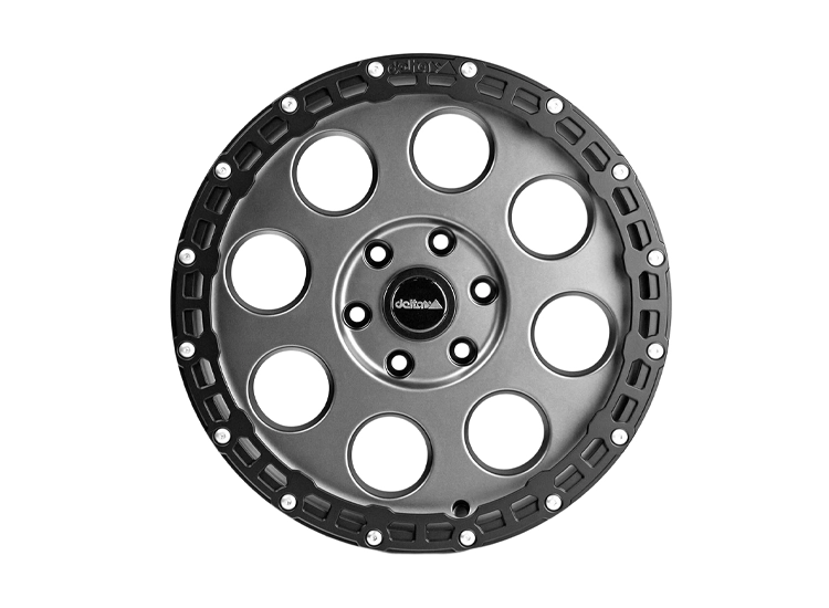 Delta Klassik B Rugged Gunmetal 18" 5/130 ET45 Ducato / Jumper / Boxer