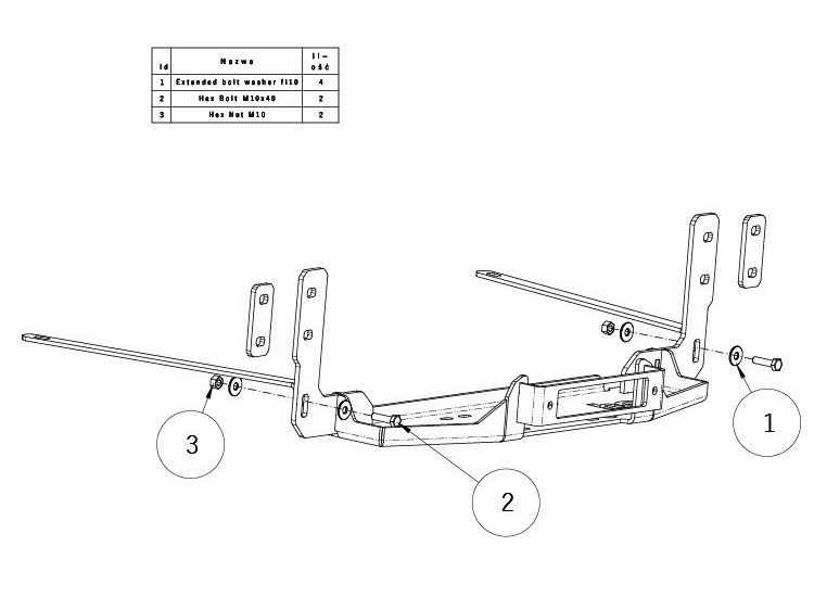 Vinschfäste HD Ford Transit RWD 2025+