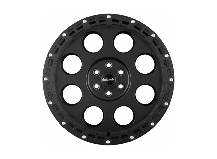 Delta Klassik B Rugged Mattsvart 18" 5/118 ET45 Ducato / Jumper / Boxer