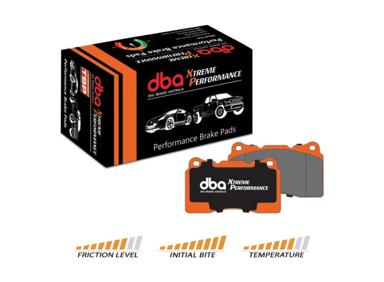 DBA Xtreme Performance bromsbelägg fram Hilux / Pajero / Land Cruiser