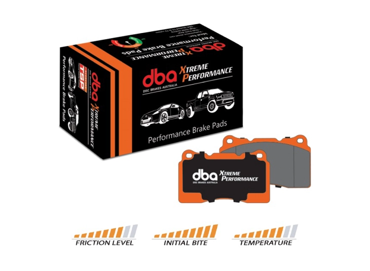 DBA Xtreme Performance bromsbelägg fram Land Cruiser 200