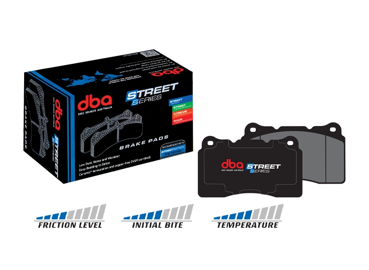 DBA Street Series bromsbelägg fram Toyota RAV4 / Camry / LEXUS UX250h