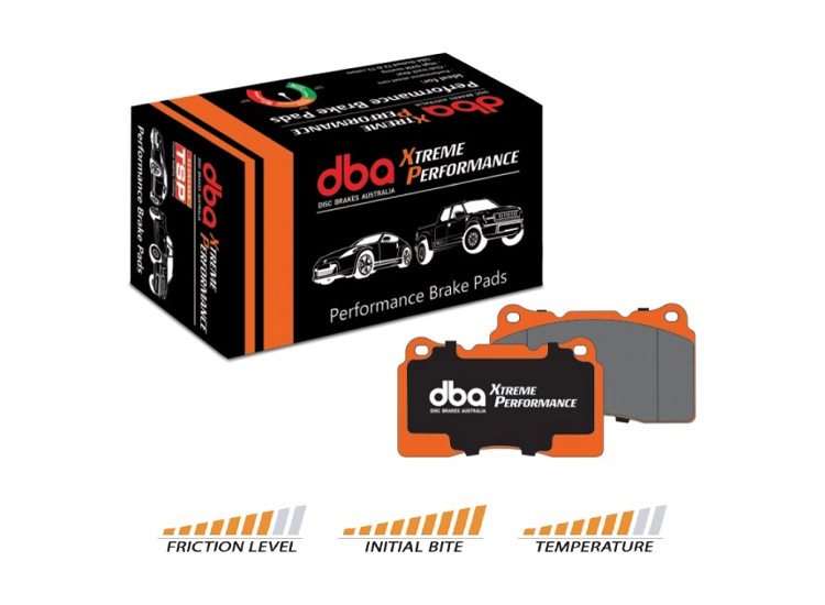 DBA Xtreme Performance bromsbelägg fram Amarok 22+ / Ranger 19+