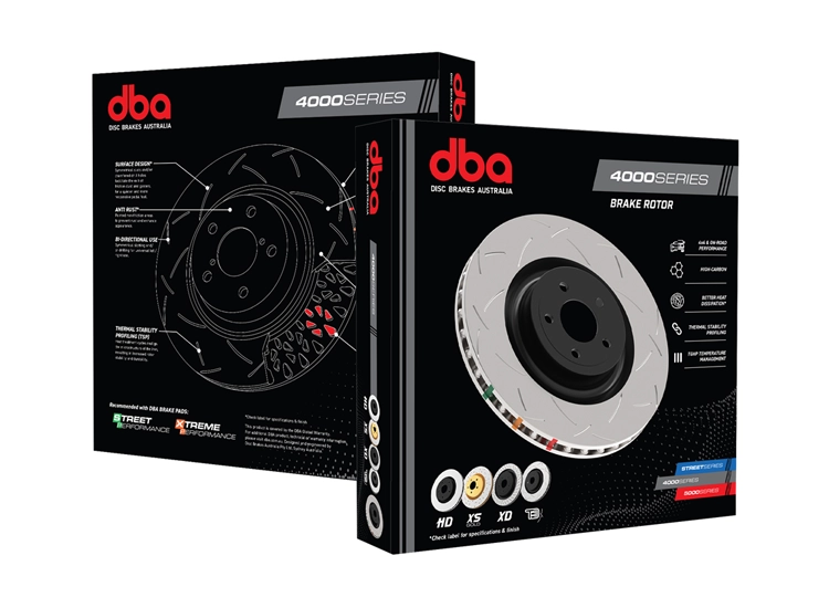 DBA 4000 Series T3 bromsskiva bak Toyota Land Cruiser 80