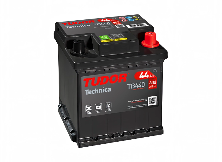 Tudor Technica 44Ah mopedbilsbatteri
