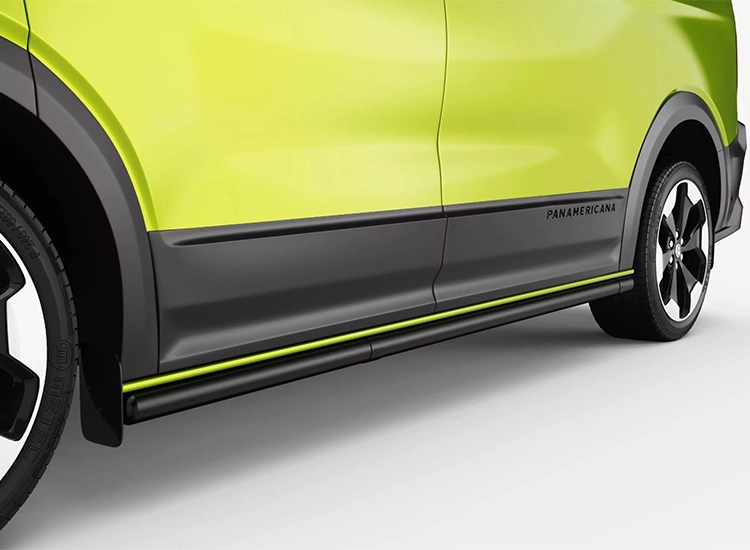 Sidorör Metec 60mm VW T7 Transporter 2024+