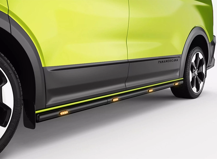 Sidorör Metec 60mm VW T7 Transporter 2024+