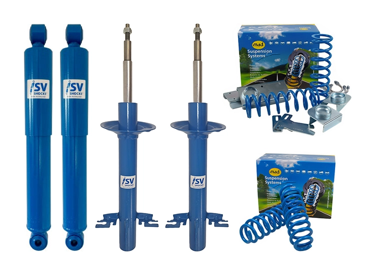 Höjningssats inkl. SV Stötdämpare fram & bak Ducato / Jumper / Boxer 2006+