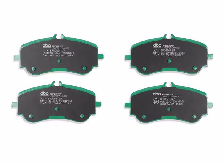 DBA Street Performance bromsbelägg bak VW Amarok / Crafter / MAN TGE