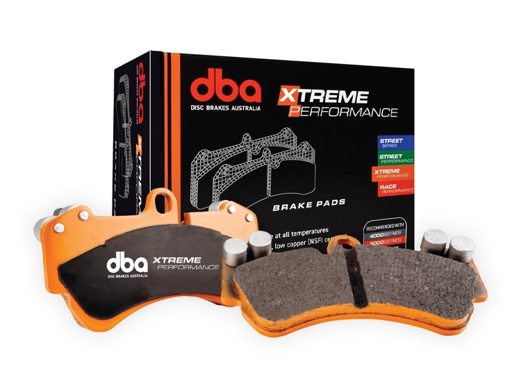 DBA Xtreme Performance bromsbelägg bak Land Cruiser / Pajero
