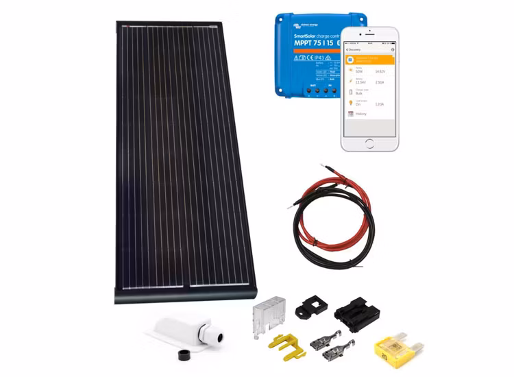 Solcellspaket Bobil Aero 190W Black Mono VAN EDITION