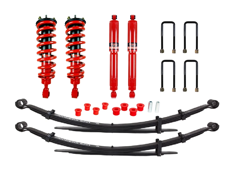 Pedders höjningssats HD 40mm Nissan Navara D40 2005-2015