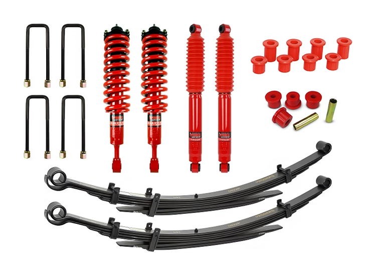 Pedders höjningssats Foamcell HD 300kg+ 50mm Toyota Hilux 2005-2015