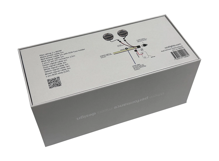 Extraljuskablage för 2st extraljus med DT-6 kontakt